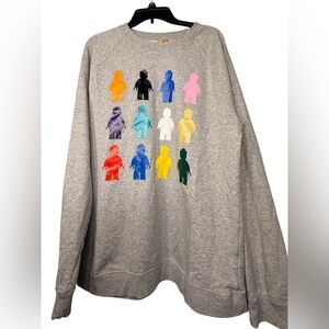 Lego x Target Collab Unisex Lego Graphic Crewneck Sweatshirt Pullover